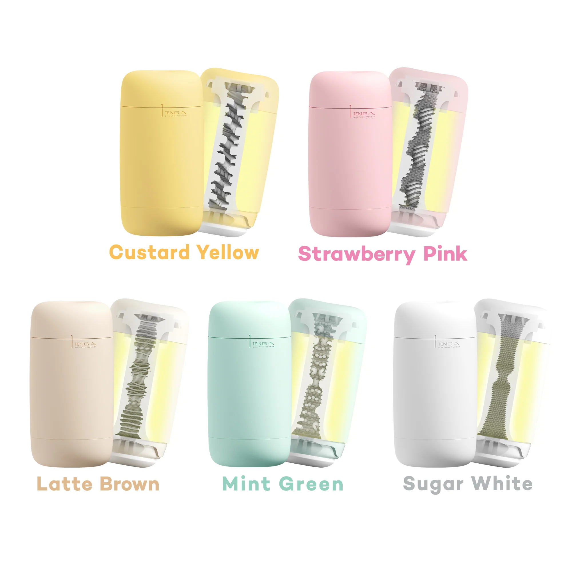 TENGA Puffy Strawberry Pink - Image 10