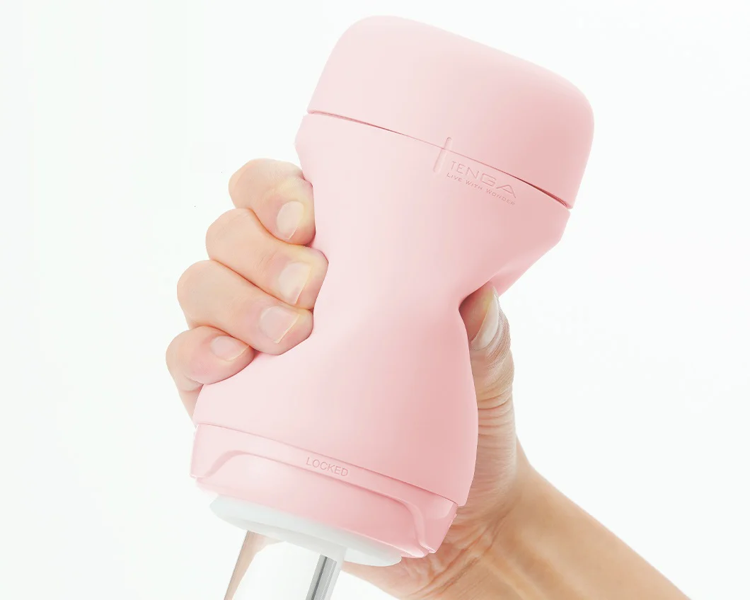 TENGA Puffy Strawberry Pink - Image 6