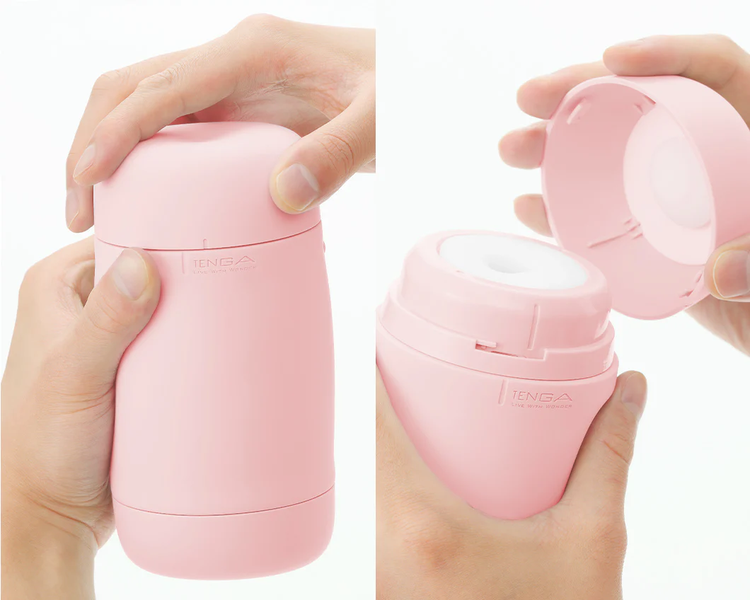 TENGA Puffy Strawberry Pink - Image 8