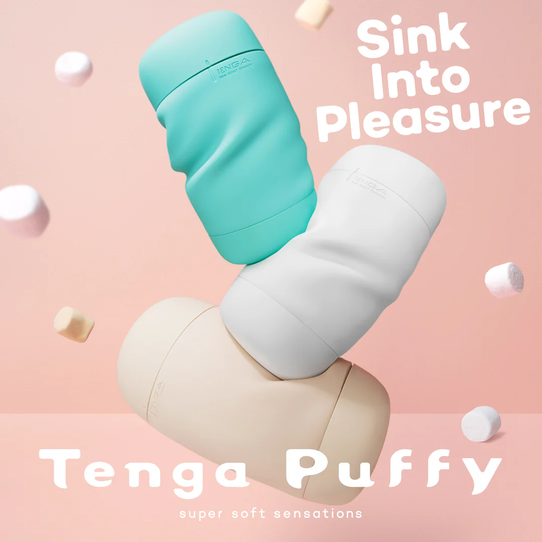 TENGA Puffy Mint Green - Image 9