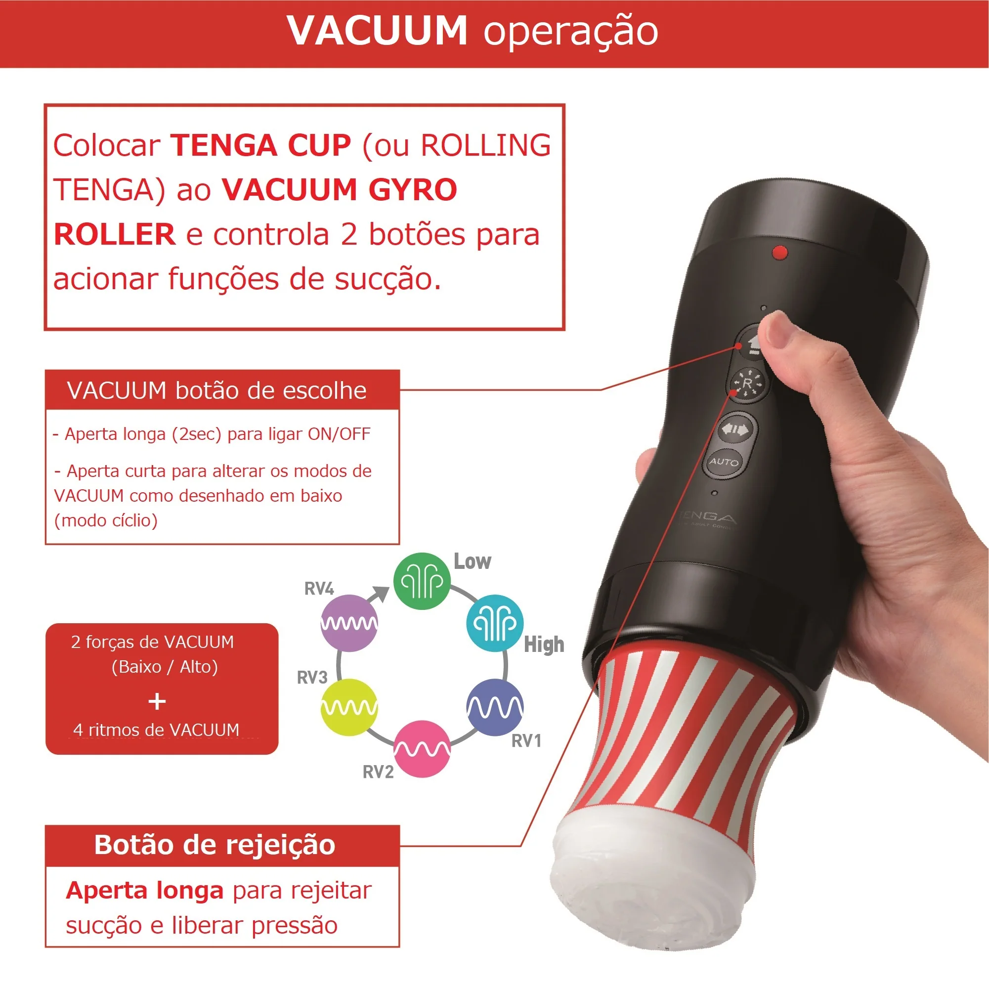 TENGA Vacuum Gyro Roller - Image 3